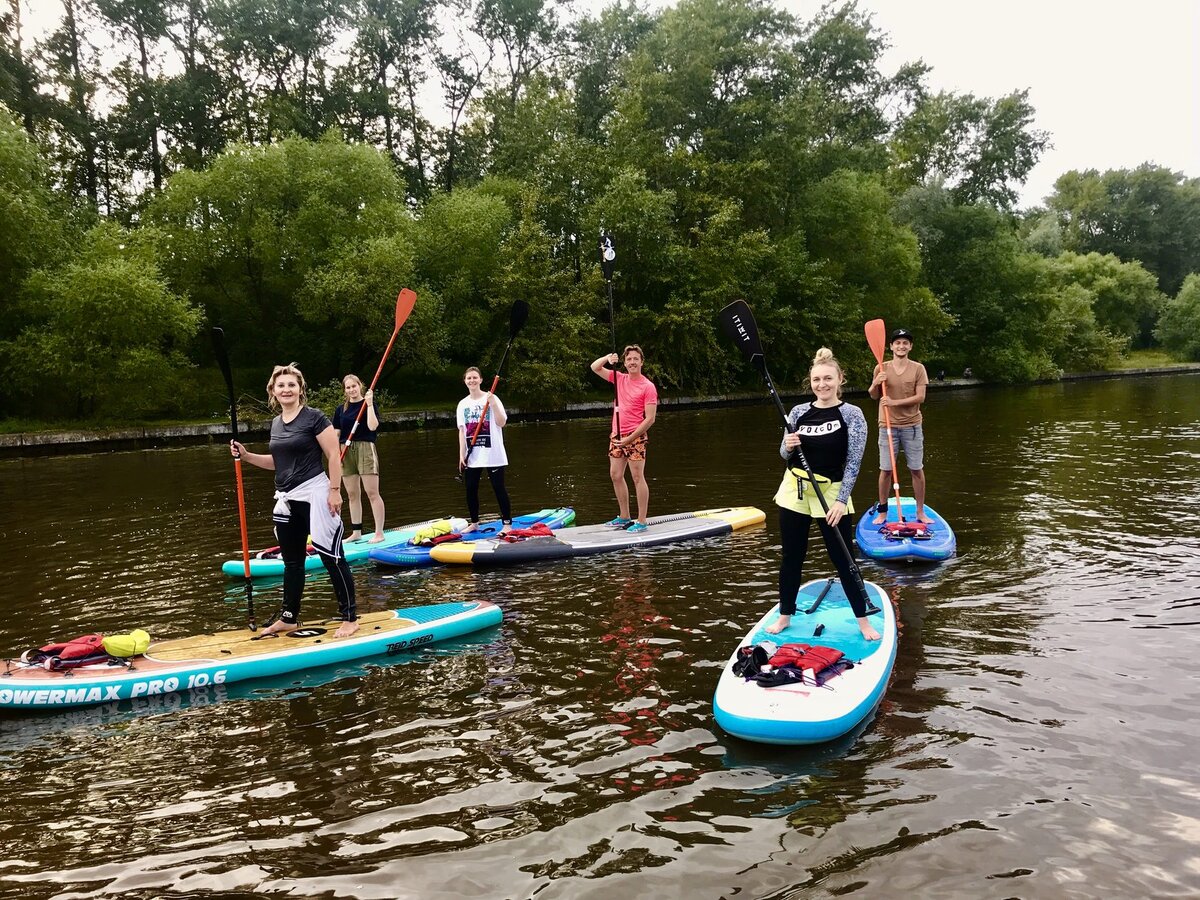 SUP-прогулки по Оби