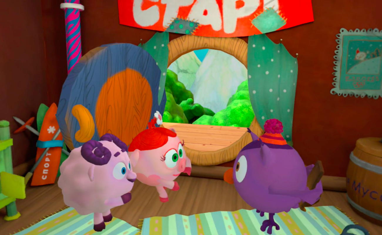 cюжет игры смешарики - 1